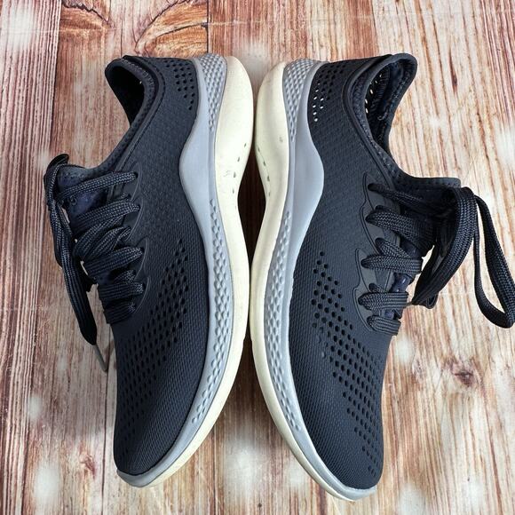 Crocs LITERIDE 360 PACER Womens Size 6 Blue Rubber Athletic Shoes Sneakers EUC - Picture 7 of 10